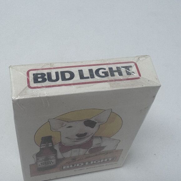 Vintage 1987 Anheuser-Busch Bud Light Spud Mackenzie Playing Cards SEALED NEW - Picture 3 of 5